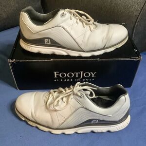 FootJoy Pro SL Golf Shoes SZ 10.5M preowned With Flaws Clean and Deodorized